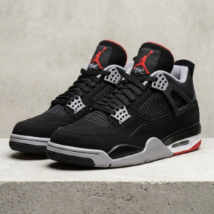 Air Jordan 4 Retro "Bred" (Black / Cement Grey / Fire Red)